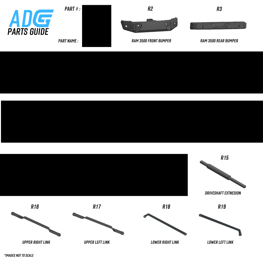 Ram 3500 Scx24 Conversion Kit V3 edition