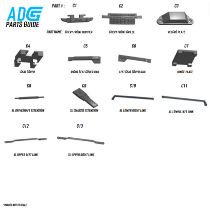 Chevy 3500 Scx24 Conversion kit